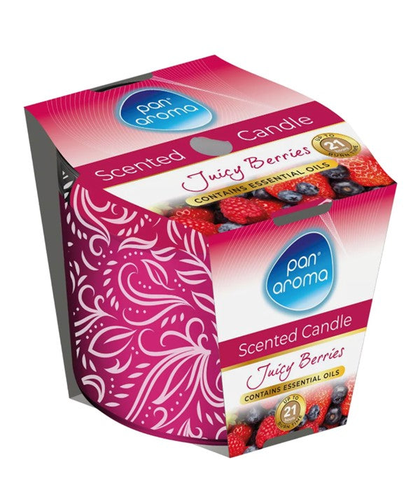 SCENTED CANDLE JUICY BERRIES Candles Asetena Pa