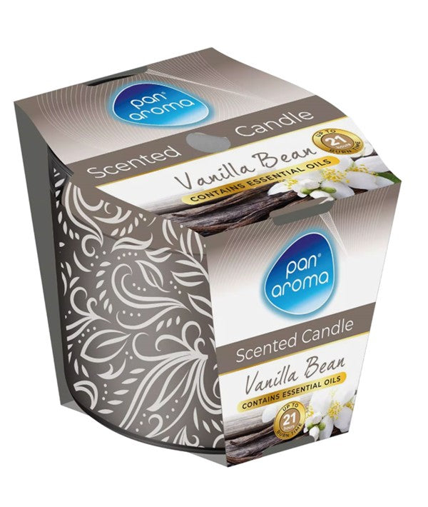 SCENTED CANDLE VANILLA BEAN Candles Asetena Pa