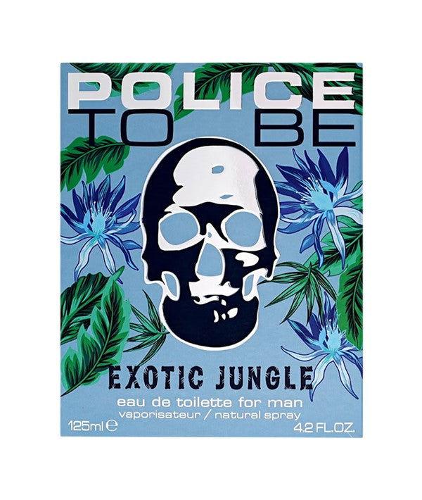 POLICE TO BE EXOTIC JUNGLE MEN EAU DE TOILETTE 125 ml Perfumes for Him Asetena Pa