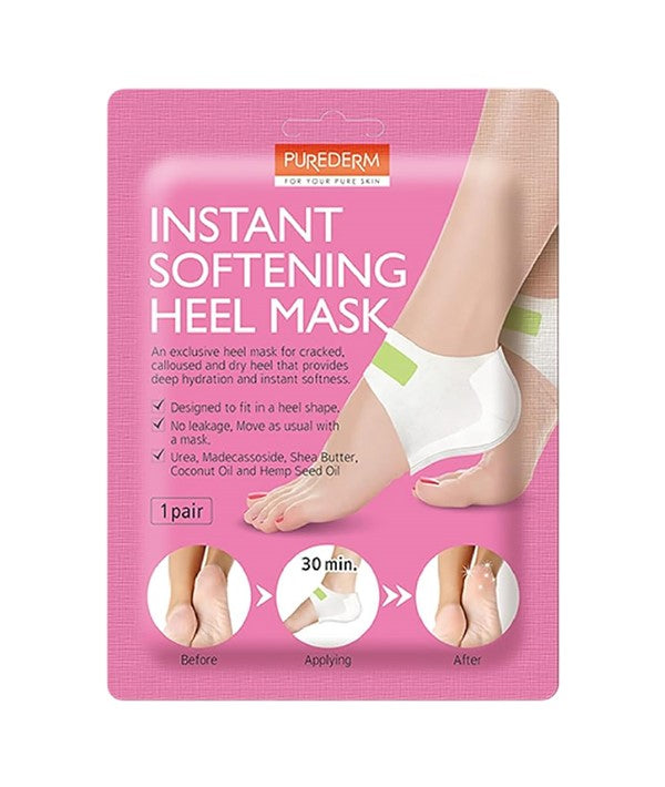 PUREDERM INSTANT SOFTENING HEEL MASK Pedicure and Manicure Asetena Pa