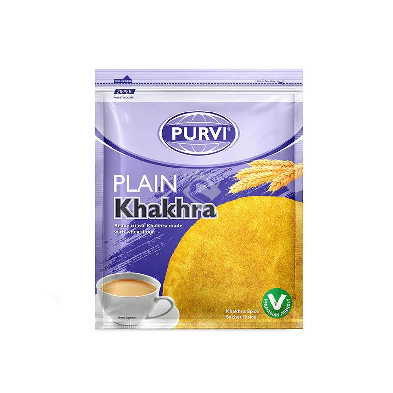 Purvi Khakra Plain 1x200g