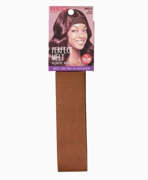 RED BY KISS PERFECT MELT ELASTIC BAND HWG14 Color Dark Brown Kids Hair Accessories Asetena Pa