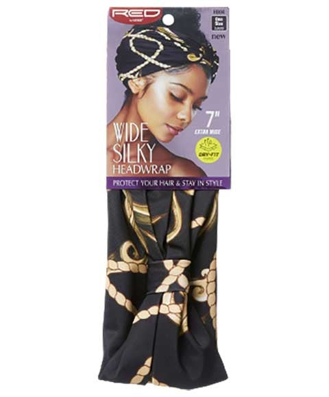 WIDE SILKY HEADWRAP LUXURY HB04 7" Durags and Caps Asetena Pa