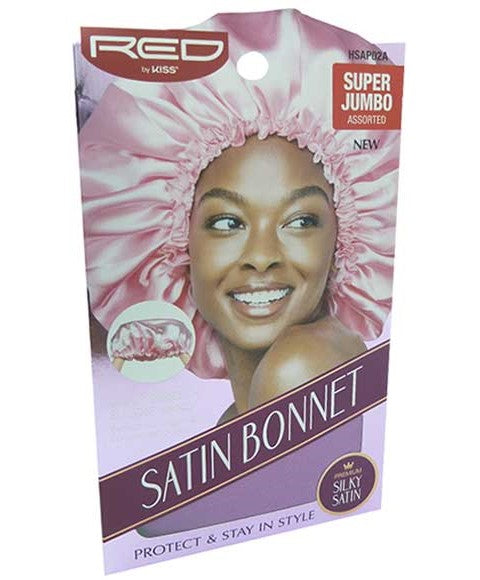 SILKY SATIN BONNET HSAP02A ASSORTED Super Jumbo Durags and Caps Asetena Pa
