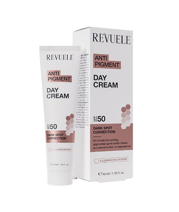 ANTI PIGMENT DARK SPOT CORRECTION DAY CREAM SPF50 40 ml Skin Moisturizing Asetena Pa