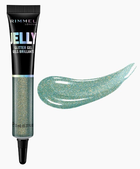 RIMMEL JELLY GLITTER GEL 400 MOJITO 11 ml Eye Makeup Asetena Pa