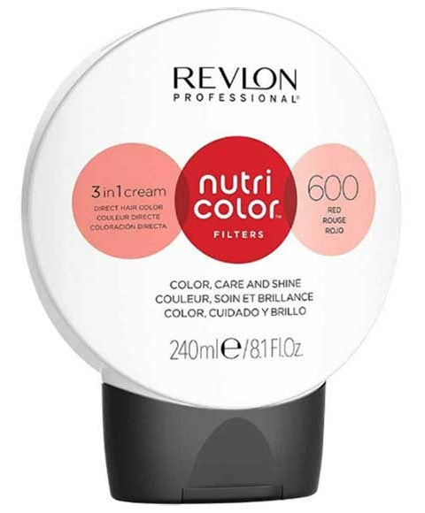 NUTRI COLOR 3 IN 1 CREAM 600 RED 240 ml Hair Color Asetena Pa