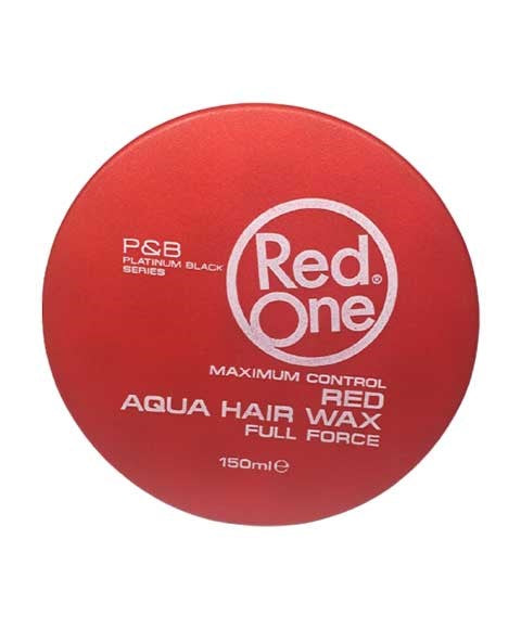 RED AQUA HAIR GEL WAX FULL FORCE 150 ml Hair Styling Asetena Pa