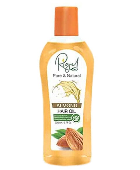 PURE AND NATURAL ALMOND HAIR OIL 200 ml Sprays, Serums and Oils Asetena Pa