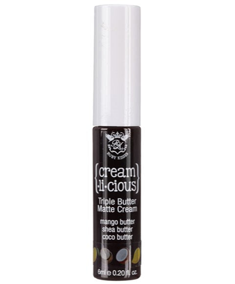 CREAM LI CIOUS TRIPLE BUTTER MATTE LIP CREAM RSMC07 SIPPING WINE 6 ml Lips Asetena Pa