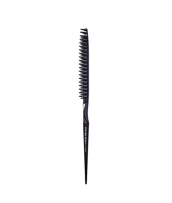 RED BY KISS 3 ROWS COMB BLACK BULK HM49J Hair Brushes and Combs Asetena Pa