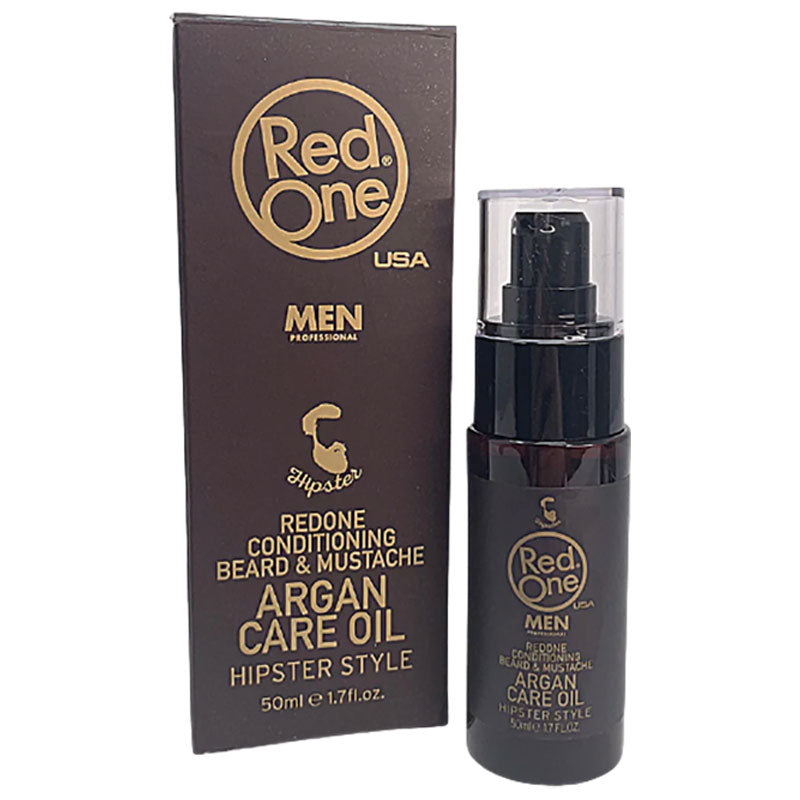HIPSTER STYLE ARGAN CARE CONDITIONING BEARD AND MUSTACHE OIL 50 ml Men Hair Styling Asetena Pa