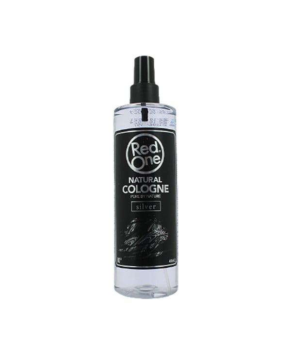 RED ONE SILVER NATURAL COLOGNE 400 ml Shaving Asetena Pa