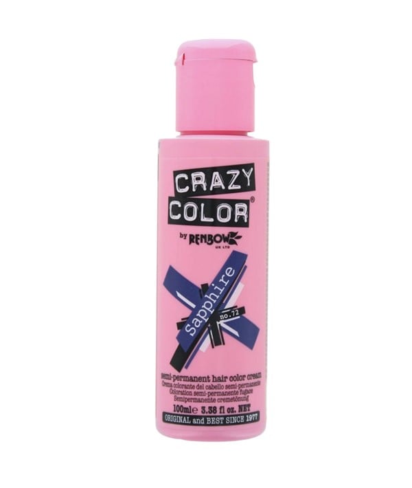RENBOW CRAZY COLOR LIQUID COLOUR CREAM 100 ml Color CR Fire Hair Color Asetena Pa
