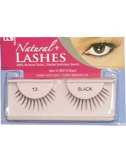RESPONSE NATURAL PLUS LASHES 13 Color Black Eye Makeup Asetena Pa