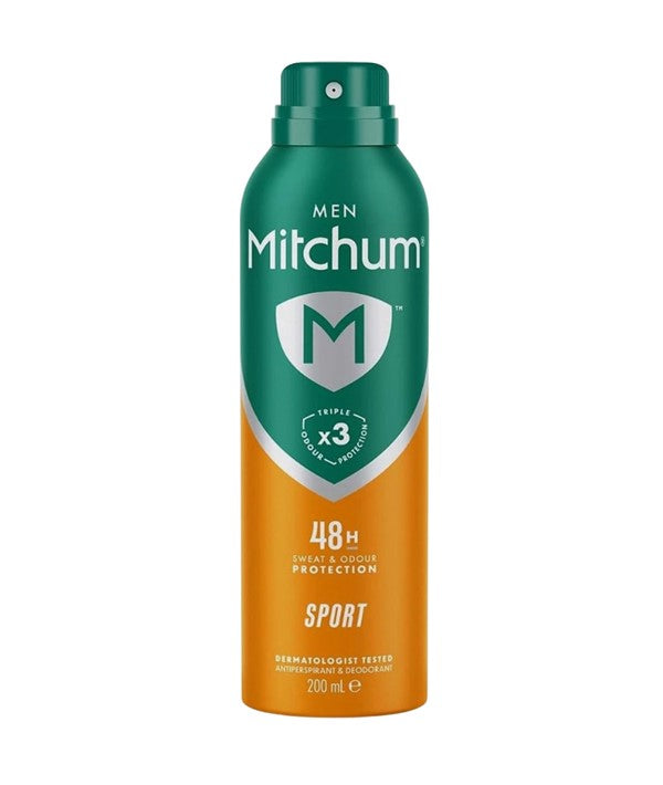 MITCHUM MEN TRIPLE ODOR DEFENSE SPORT DEODORANT 200 ml Body Care Asetena Pa