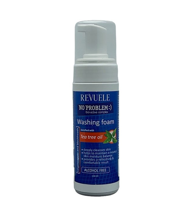REVUELE NO PROBLEM TEA TREE OIL WASHING FOAM 150 ml Skin Wash Asetena Pa