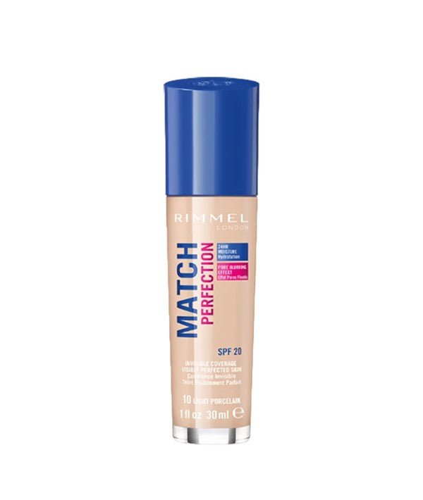 RIMMEL MATCH PERFECTION SPF20 FOUNDATION 200 SOFT BEIGE 30 ML Foundation Asetena Pa