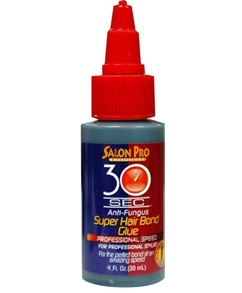 SALON PRO 30 SEC ANTI FUNGUS SUPER HAIR BOND GLUE 60 ml Extensions Accessories Asetena Pa