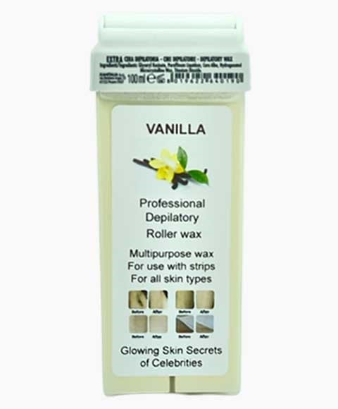 STAR BEAUTY VANILLA PROFESSIONAL DEPILATORY ROLLER WAX 100 ml Hair Removing Asetena Pa