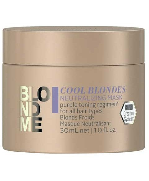 BLONDME COOL BLONDES NEUTRALIZING MASK 200 ml Treatments Asetena Pa