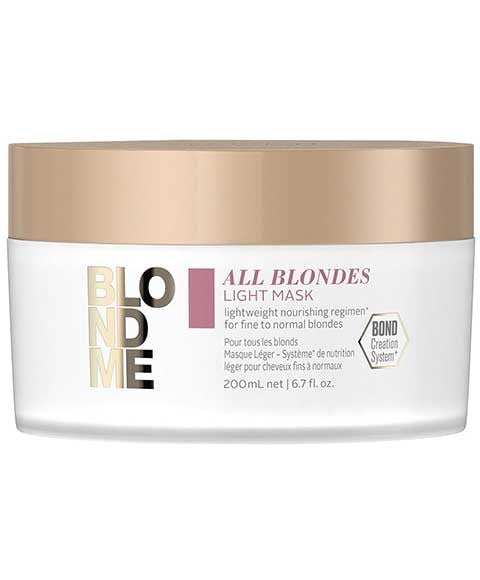 BLONDME ALL BLONDES LIGHT MASK 200 ml Treatments Asetena Pa