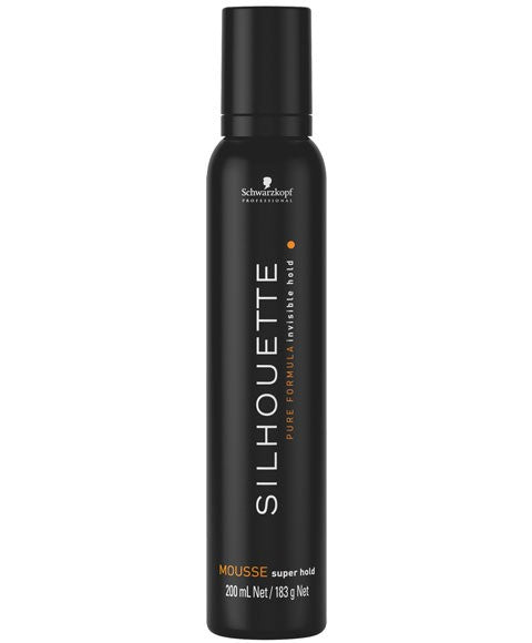 SILHOUETTE SUPER HOLD MOUSSE 200 ml Hair Styling Asetena Pa