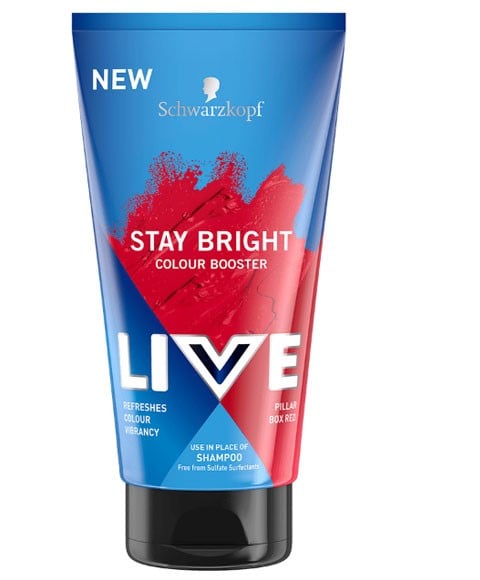 LIVE STAY BRIGHT COLOUR BOOSTER 150 ml Color Purple Punk Hair Color Asetena Pa