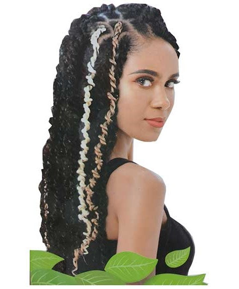 FREEDOM SYN CRO PASSION WAVE 24 Color 1 Hair for Braid Extensions Asetena Pa