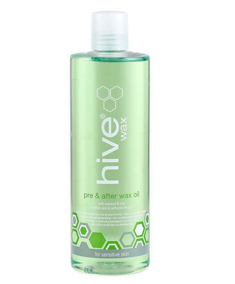 HIVE PRE AND AFTER WAX OIL WITH COCONUT AND LIME 400 ml Skin Moisturizing Asetena Pa