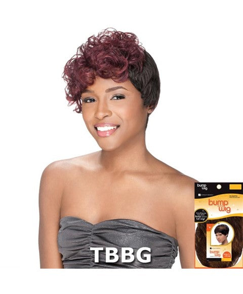 BUMP COLLECTION HH CARLY WIG Color TBRED Human Hair Wigs Asetena Pa