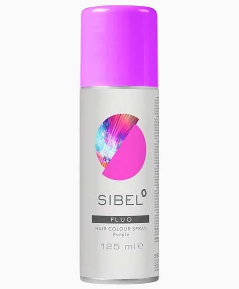 SIBEL FLUO PURPLE HAIR COLOUR SPRAY 125 ml Hair Color Asetena Pa