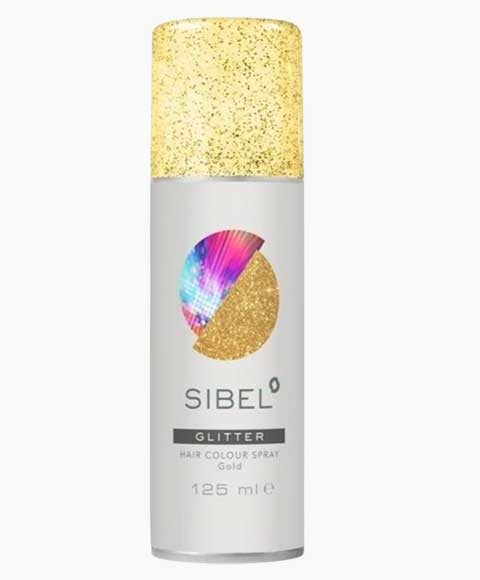 SIBEL GLITTER GOLD COLOUR HAIR SPRAY 125 ml Hair Color Asetena Pa