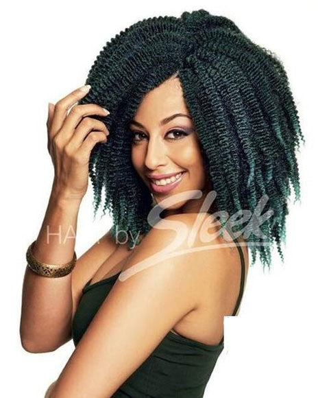 FASHION IDOL EXPRESS SYN KINKY TWIST MARLEY BRAID 10 Color DarkRed Hair for Braid Extensions Asetena Pa