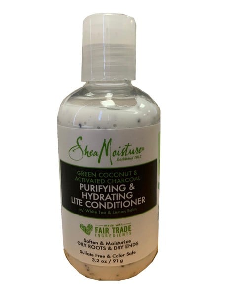 GREEN COCONUT AND ACTIVATED CHARCOAL PURIFYING AND HYDRATING LITE CONDITIONER 292g Conditioner Asetena Pa