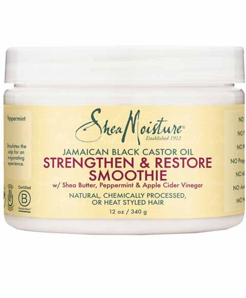 JAMAICAN BLACK CASTOR OIL STRENGTHEN AND RESTORE SMOOTHIE 340 g Treatments Asetena Pa