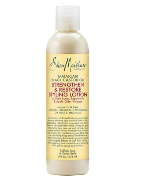 JAMAICAN BLACK CASTOR OIL STRENGTHEN AND RESTORE STYLING LOTION 236 ml Hair Styling Asetena Pa
