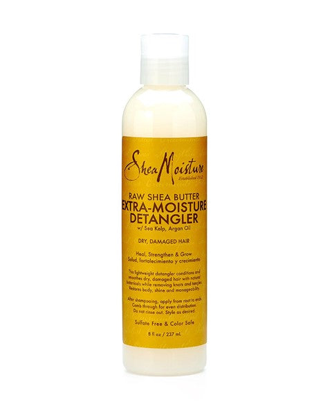 RAW SHEA BUTTER EXTRA MOISTURE DETANGLER 236 ml Conditioner Asetena Pa
