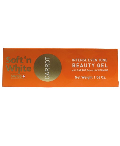 SWISS CARROT INTENSE EVEN TONE BEAUTY GEL 30 g Skin Moisturizing Asetena Pa