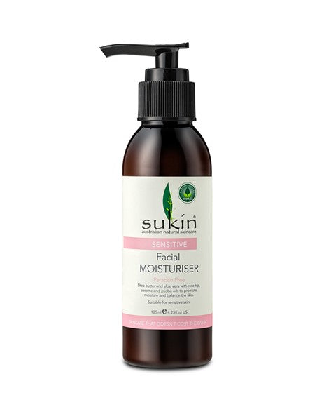 AUSTRALIAN NATURAL SKINCARE SENSITIVE FACIAL MOISTURISER 125 ml Skin Moisturizing Asetena Pa