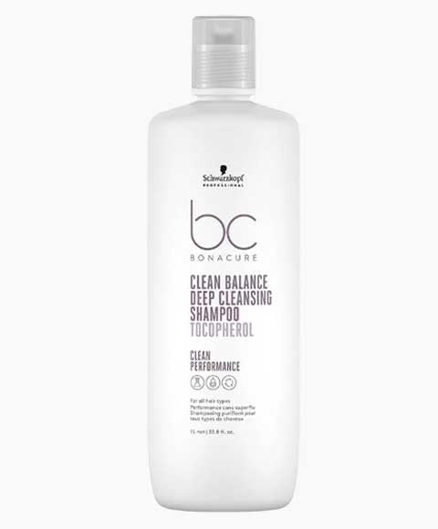 BONACURE TOCOPHEROL CLEAN BALANCE DEEP CLEANSING SHAMPOO 1 L Shampoo Asetena Pa