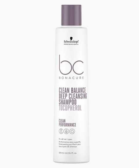 BONACURE CLEAN BALANCE DEEP CLEANSING SHAMPOO 250 ml Shampoo Asetena Pa