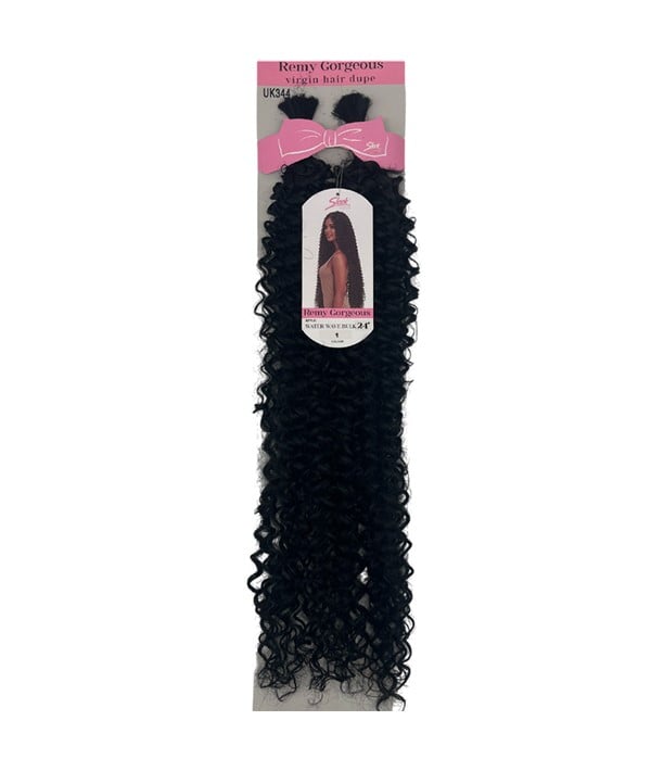 REMY GORGEOUS WATER WAVE BULK 24'' Color 4 Hair for Braid Extensions Asetena Pa