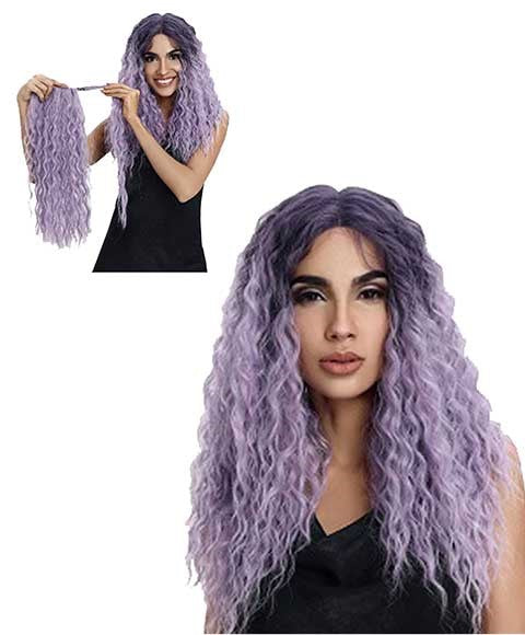 SPOTLIGHT SYN LEIGH LUXURIOUS LACE PARTING WIG Color 1 Lace Wigs Asetena Pa