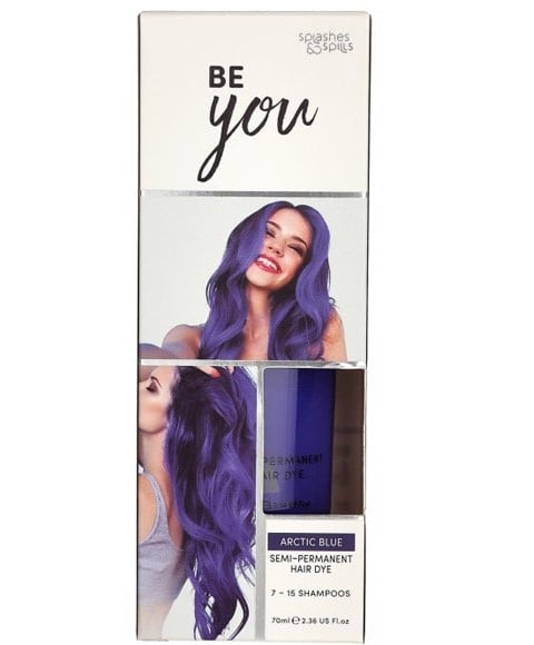 BE YOU ARCTIC BLUE SEMI PERMANENT HAIR DYE 70 ml Hair Color Asetena Pa