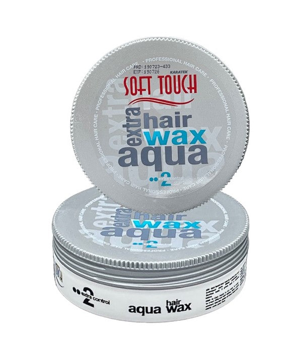 SOFT TOUCH EXTRA CONTROL AQUA 2 HAIR WAX 175 ml Hair Styling Asetena Pa