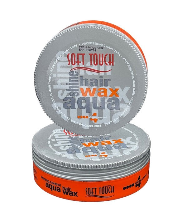SOFT TOUCH SHINING CONTROL AQUA 4 HAIR WAX 175 ml Hair Styling Asetena Pa