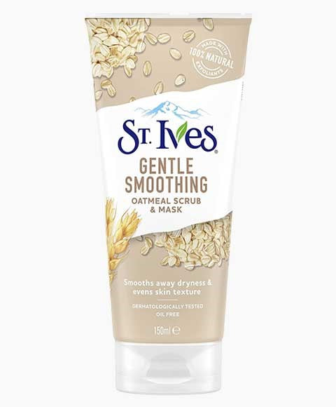 ST IVES GENTLE SMOOTHING OATMEAL SCRUB AND MASK 150 ml Skin Wash Asetena Pa