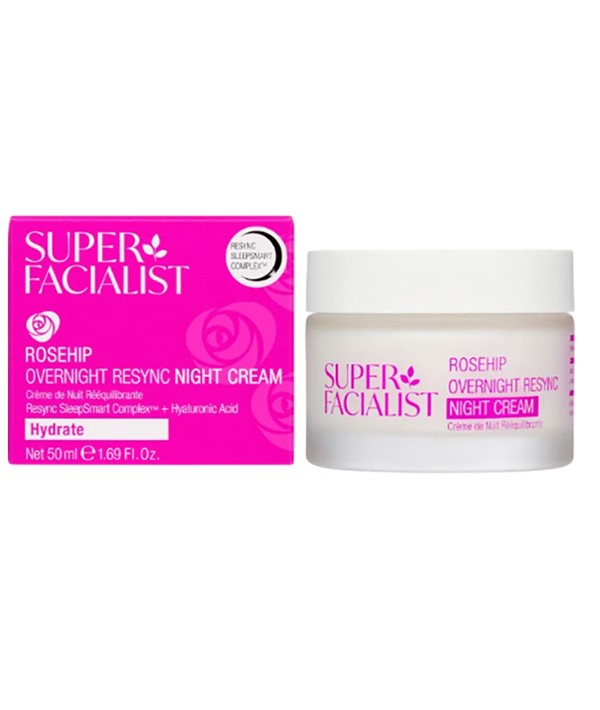 ROSEHIP OVERNIGHT RESYNC HYDRATE NIGHT CREAM 50 ml Skin Moisturizing Asetena Pa