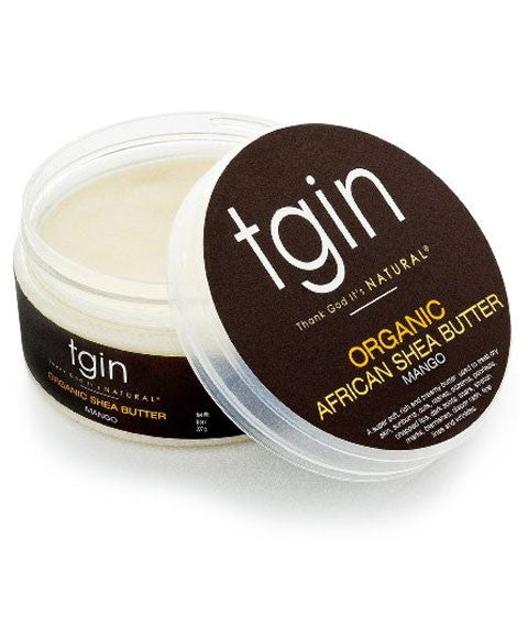 TGIN ORGANIC AFRICAN SHEA BUTTER MANGO 227 g Treatments Asetena Pa